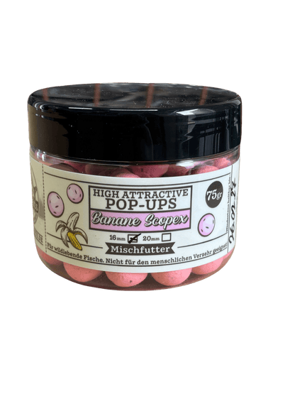 Banane Scopex washed out Pop-Ups - OR-Baits